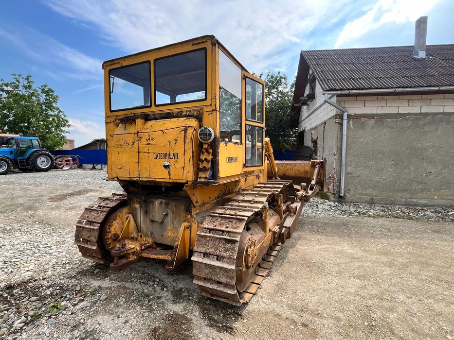 Buldozer Caterpillar D6D 165 cai, latime lama de 380 cm
