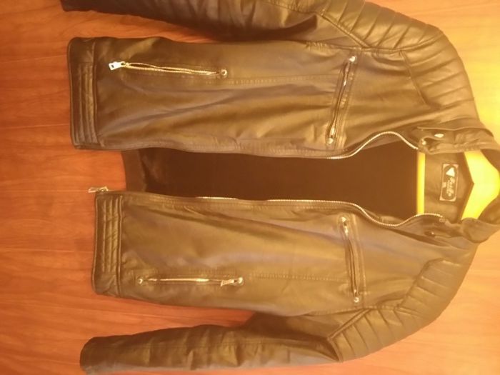 Кожено яке ! Телешки бокс