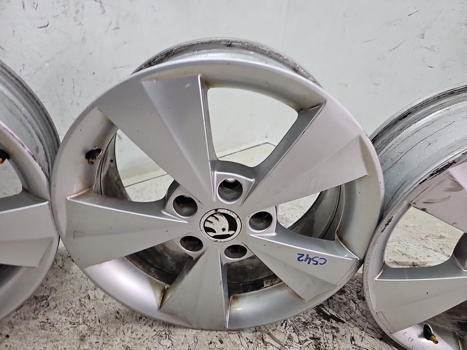 Set jante aliaj Skoda Octavia 3 (5E3) [Fabr 2012-2020] Berlina 5E06010