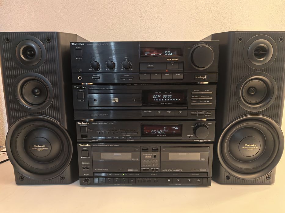 TS Fxセット Combina Technics Amplificator SU X101 Deck RS X101 Tuner ST X301