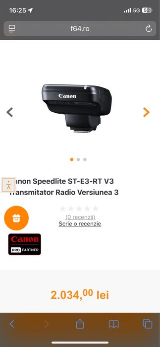 Canon speedlite.