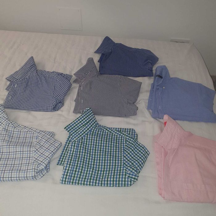 Set 7 camasi C&A, marimea L, diverse modele