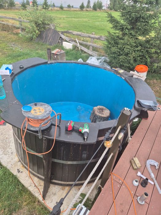 Ciubăr din lemn - reparații și recondiționari cu fibră de sticlă