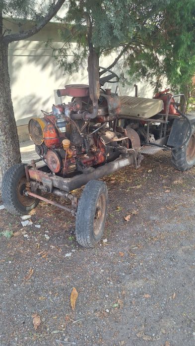 Трактор 25 коня с двигател владимировец т 25 т 16 самоделка