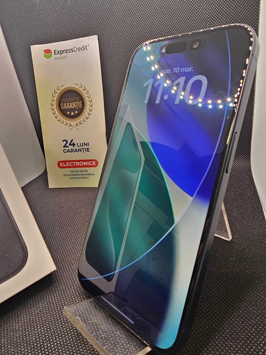 iPhone 15 Pro 256Gb (b49856 AG 11 Piata Nicolina) 2 ani garantie!