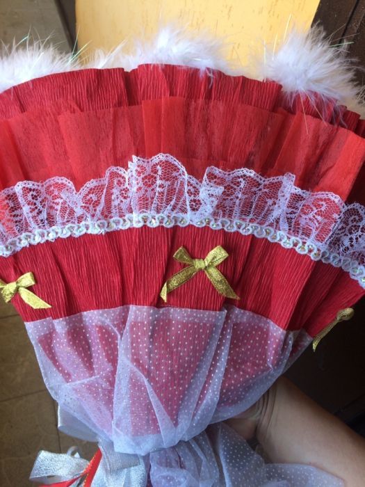 Цветы из мишек