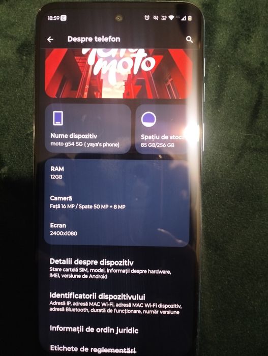 Telefon Motorola g54 5G