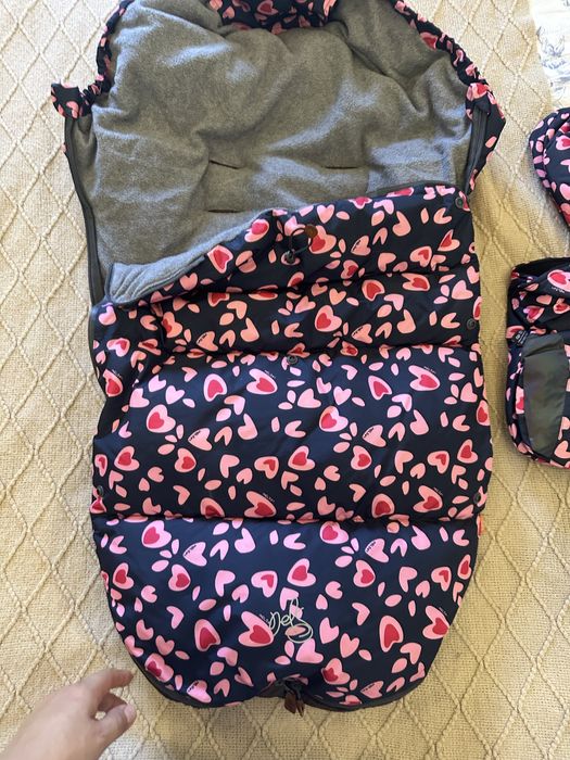 Зимний конверт в коляску nels