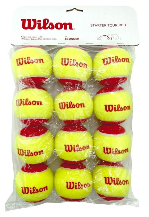 Mingi tenis Wilson antrenament 12 buc