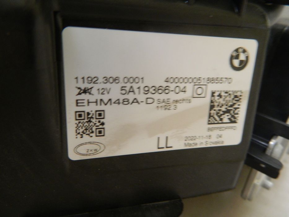 Far dreapta BMW Seria 4 G22 / G23 / M4 FULL LED, 2021, 2022, 2023, cod origine 5A19366-04