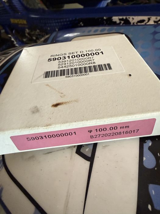 Цигменти Yamaha Raprur660