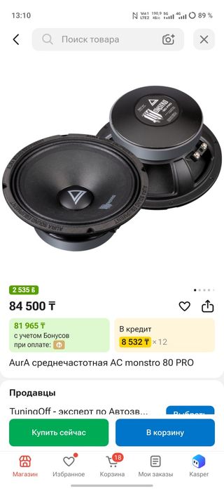 Динамик калонка эстрадный