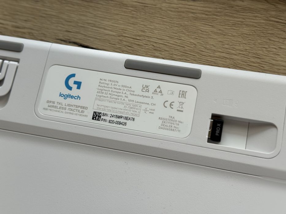 Геймърска клавиатура Logitech G915 X LIGHTSPEED