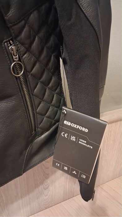 Geaca piele moto Oxford  dama