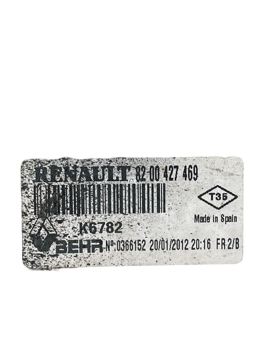 Radiator Intercooler Renault Kangoo Express Fw0/1_ 2008 - > 1.5Dci 820