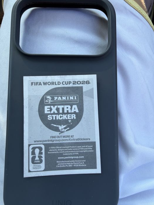 Vand Extra Sticker World Cup GOLD LIONEL MESSI
