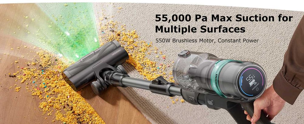 Безжична прахосмукачка Proscenic P16, 55KPA НОВА