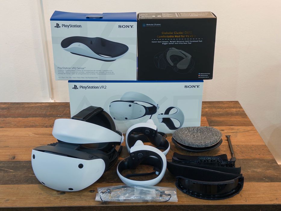 Pachet PlayStation VR2 + Statie Incarcare + Globular Cluster CMP2