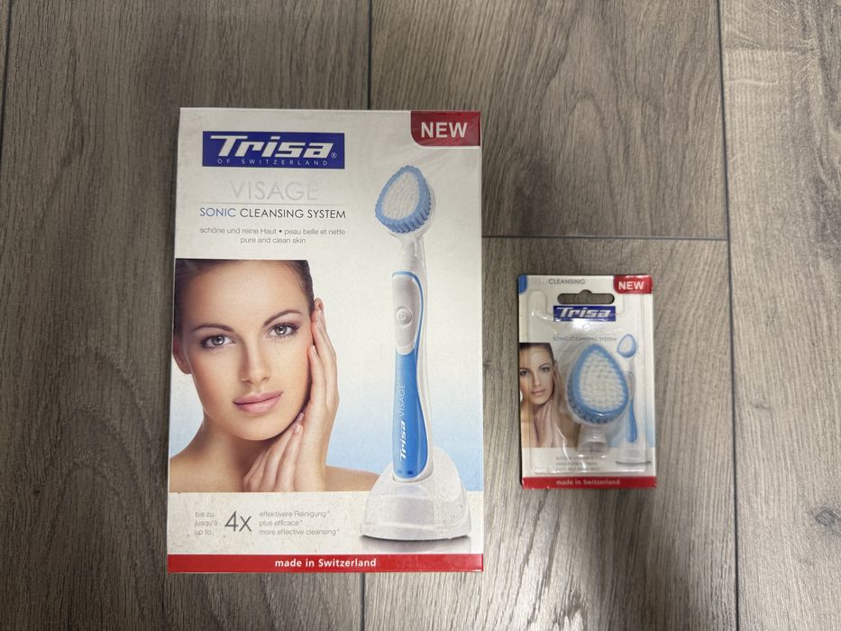 Pachet curatare faciala Trisa Sonic Visage Albastru