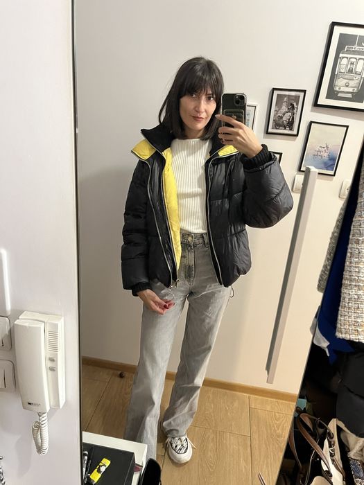 Зимно яке ZARA XS размер бомбър оувърсайз