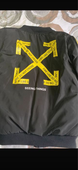 Geaca Off White neagra