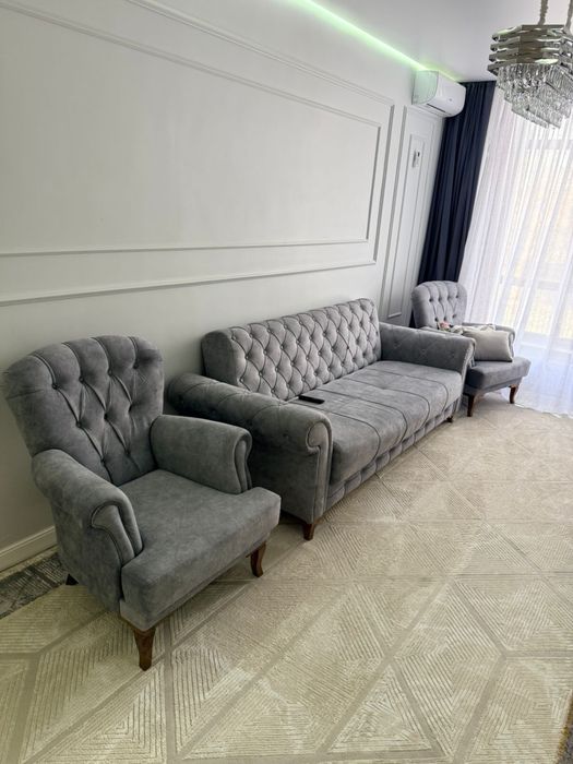 Продам диван и два кресло