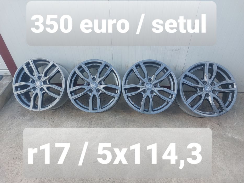 Jante aluminiu r17 / Mitsubishi Mazda Nissan Kia Hyundai / 5x114,3