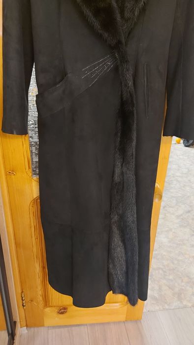 Дубленка с соболем и норкой