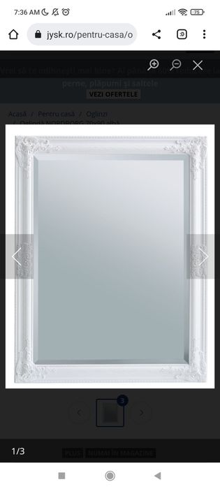 Oglinda NORDBORG JYSK 70*90cm NOU