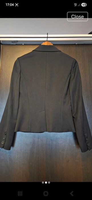 Vand sacou negru, marime 38