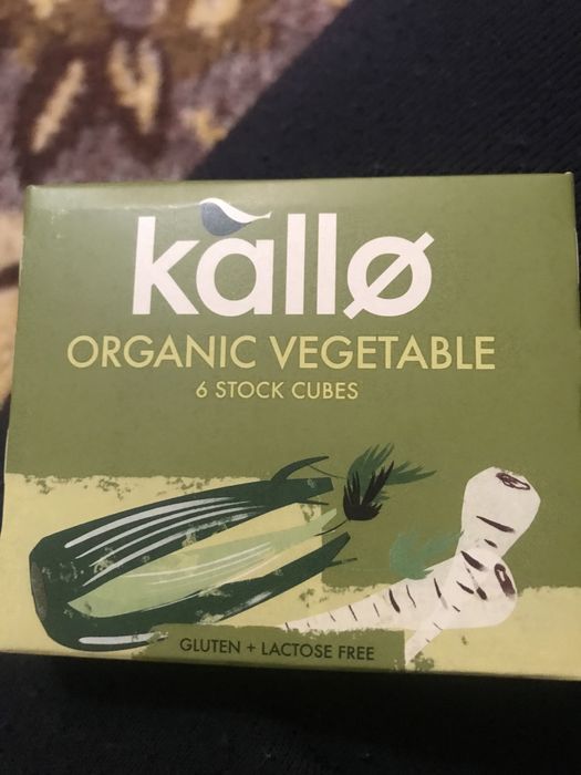 Cuburi BIO mancare Kallo UK