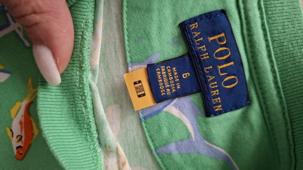 Ralph Lauren tricou 6-7T ca nou Pret 90 ron