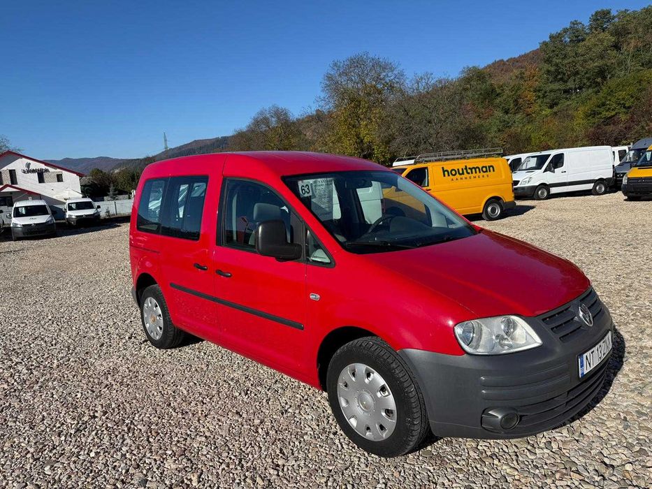 Vw caddy 1.9 7 locuri inmatriculat RO/Credit prin TBI Bank