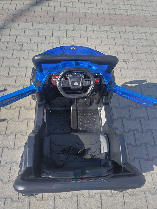 TEXAS акумулаторен джип Fast UTV син