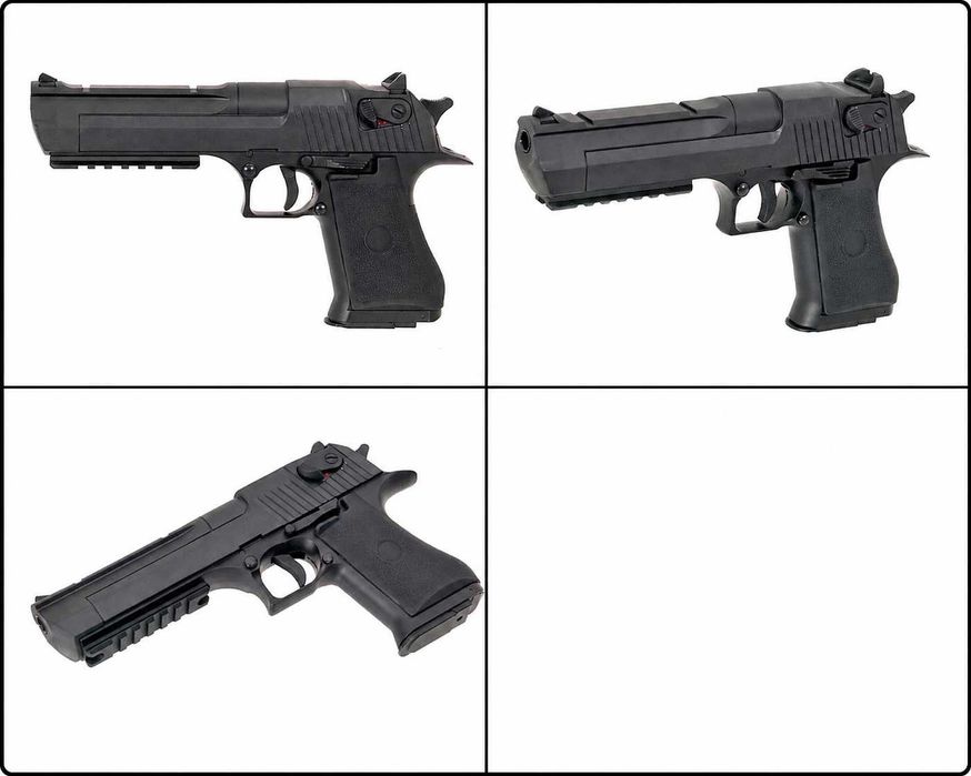 Desert Eagle [Foarte Greu, 1KG!!] - AUTOMAT - Pistol - Pachet Complet