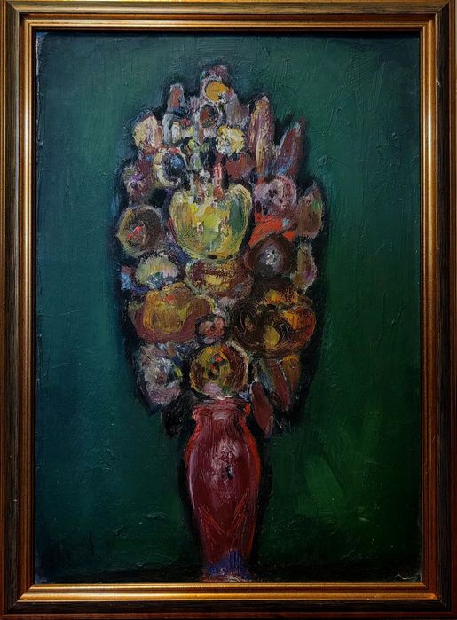 Маслена картина на Петър Славов - Кера (1908 - 1988)