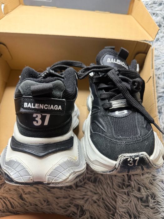 Оригинални кожени маратонки Balenciaga