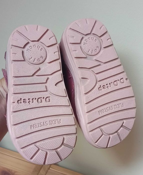 Ghete DDStep îmblănite water repellent din piele naturala mărimea 22