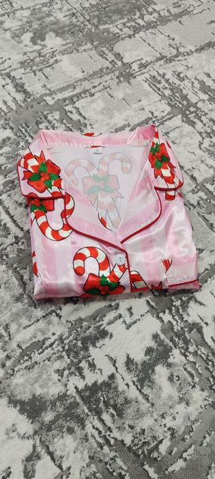 Set de pijamale din satin , damă mărime mare 1XLmare