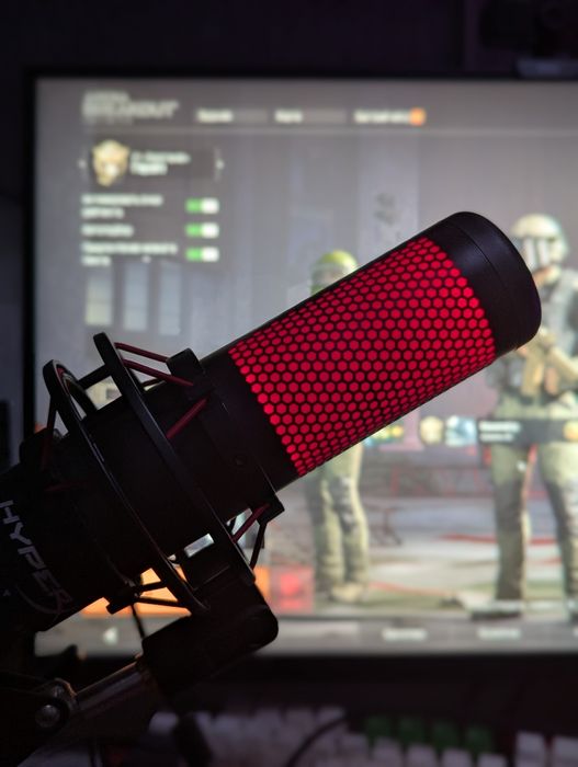 Микрофон HyperX Quadcast