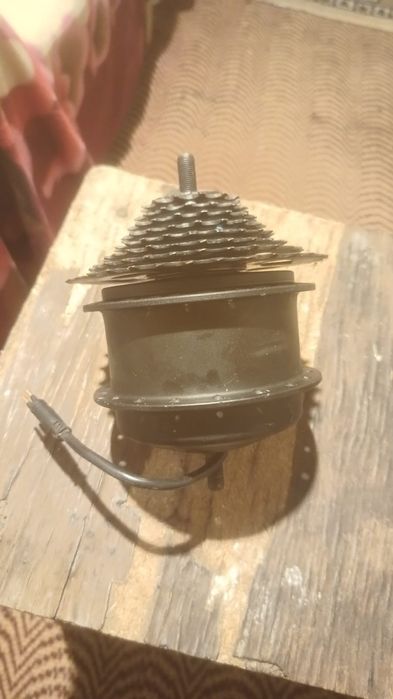 Motor spate bicicleta electrica.