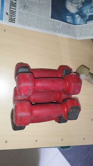 Гирички по 1кг, 2кг - фитнес дъмбели