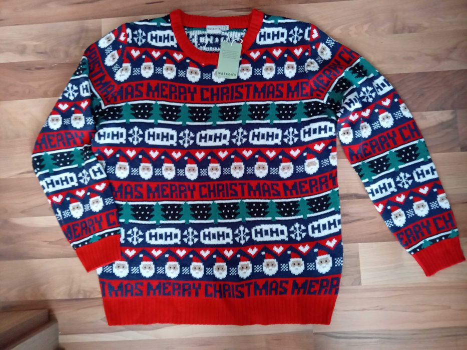 Коледен и Pier One 2XL нови поло и пуловер