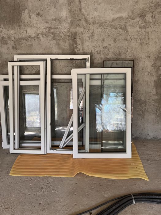 5 geamuri  termopan Veka de diferite marimi