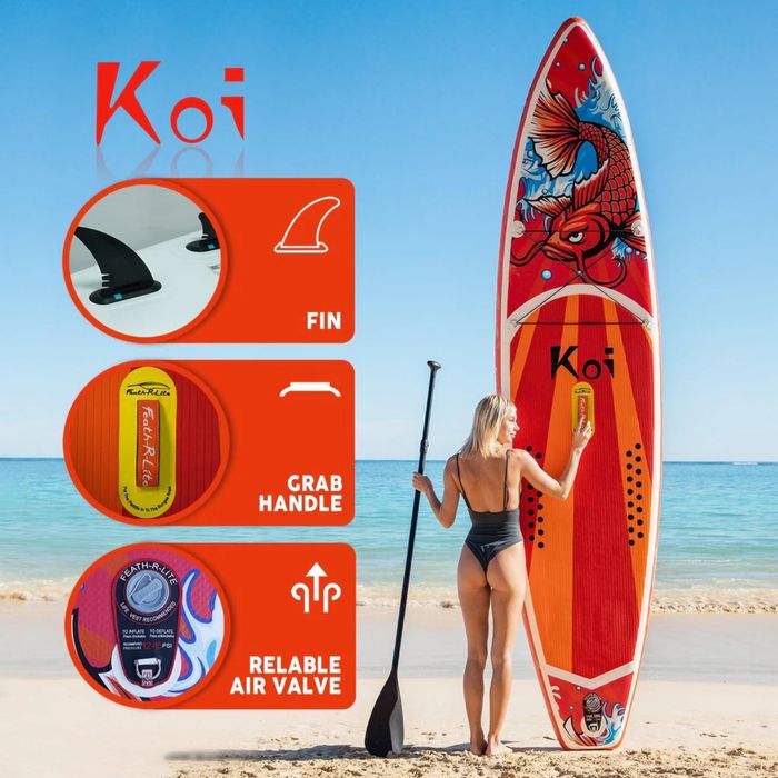 Падъл борд 350 см (11’6) | SUP комплект Koi + 2 г. гаранция