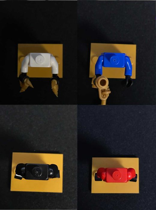 Kai, Jay, Cole, Zane Pilot LEGO Ninjago Minifigure Minifigurine