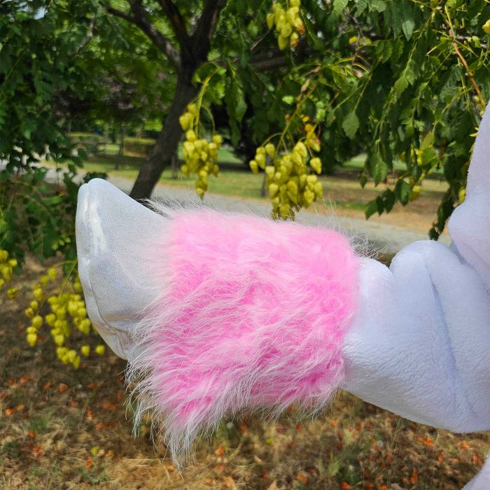 Costum Mascota Unicorn Magic Alb pentru Evenimente