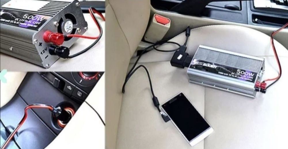 Invertor de tensiune - convertor 500W 1000W 1500W 2000W 3000W 12V