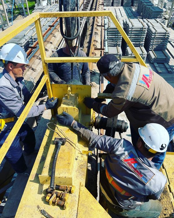 Ремонт грузоподъемных кранов