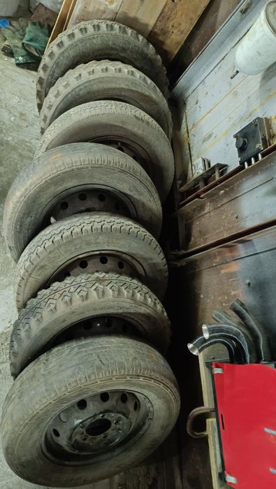 Нива, колёса б/у в сборе